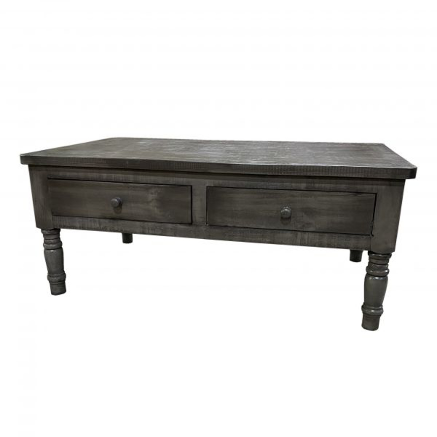 Picture of RUSTIC COFFEE TABLE GRAY - TE14