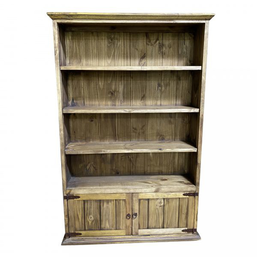 Picture of RUSTIC GUADELOUPE TALL BOOKCASE - TE190