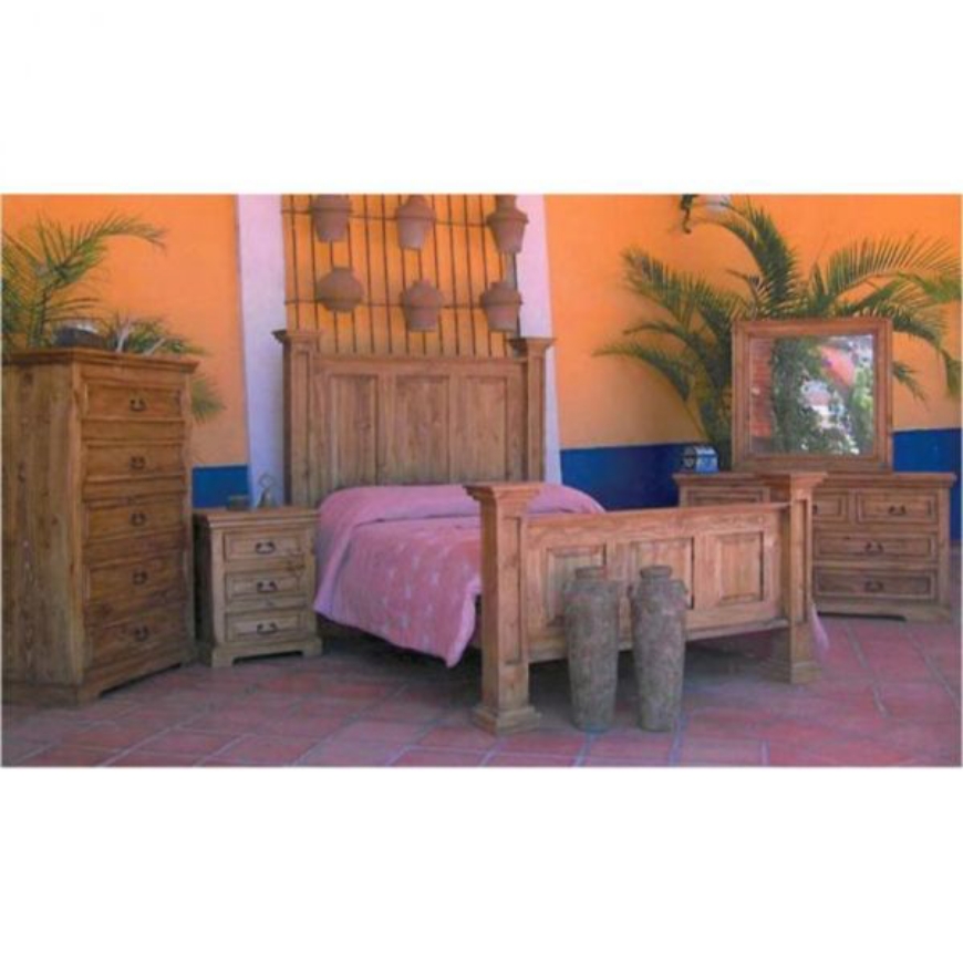 Picture of RUSTIC QUEEN OASIS BEDROOM SET - MD1389