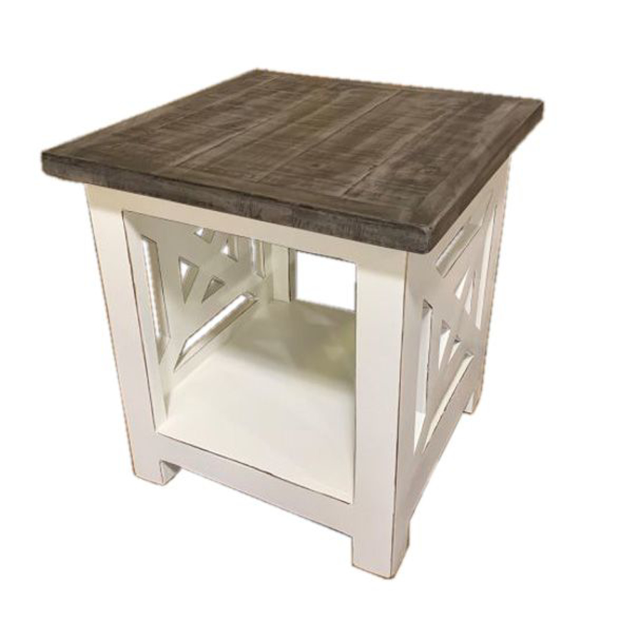 Picture of RUSTIC END TABLE - WO129