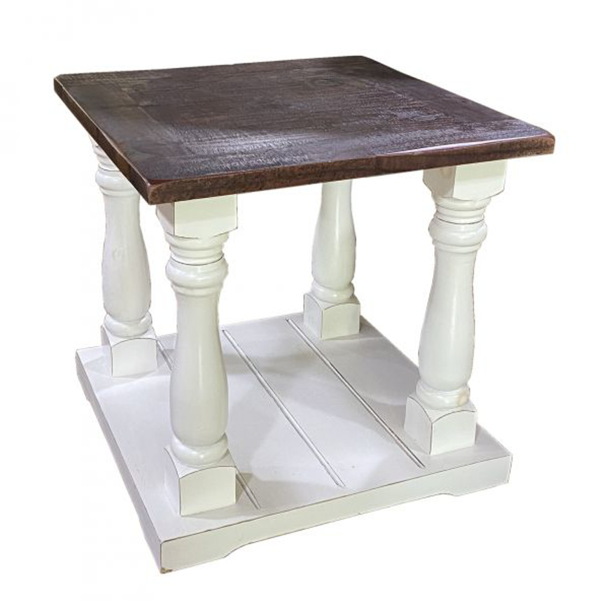 Picture of RUSTIC END TABLE - WO147