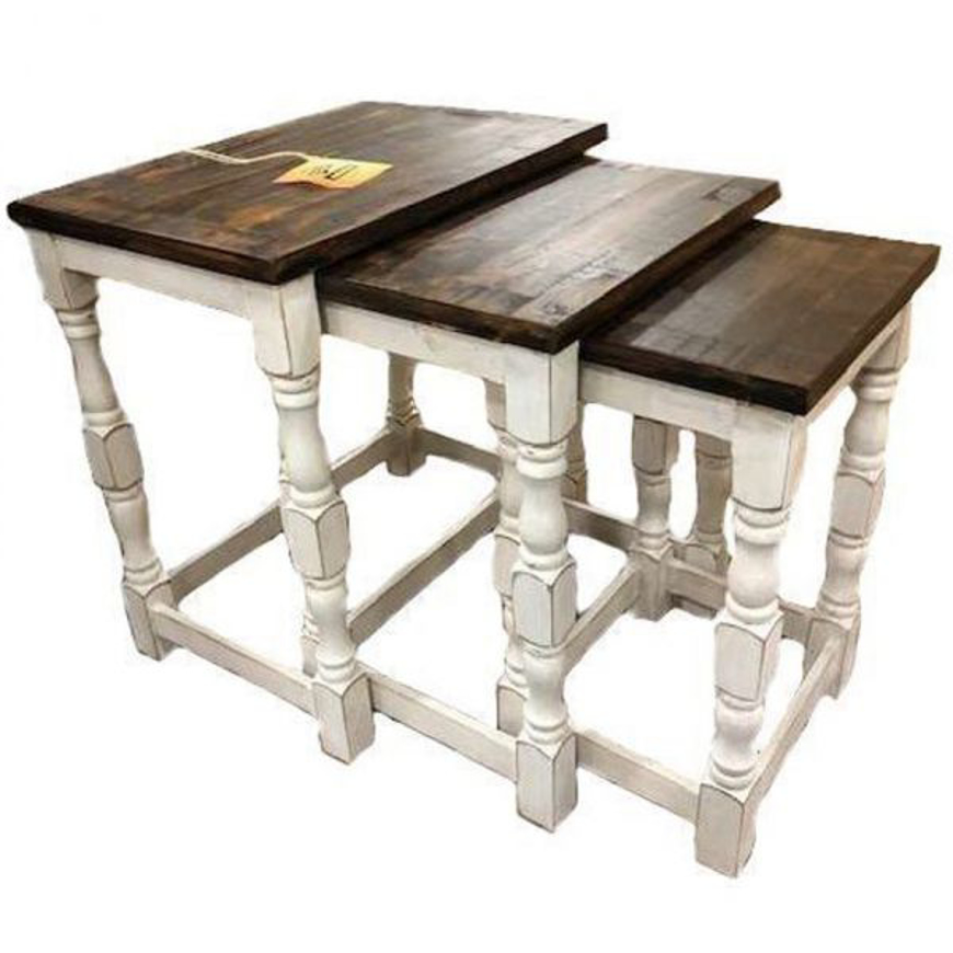 Picture of RUSTIC NESTING TABLE - MD536