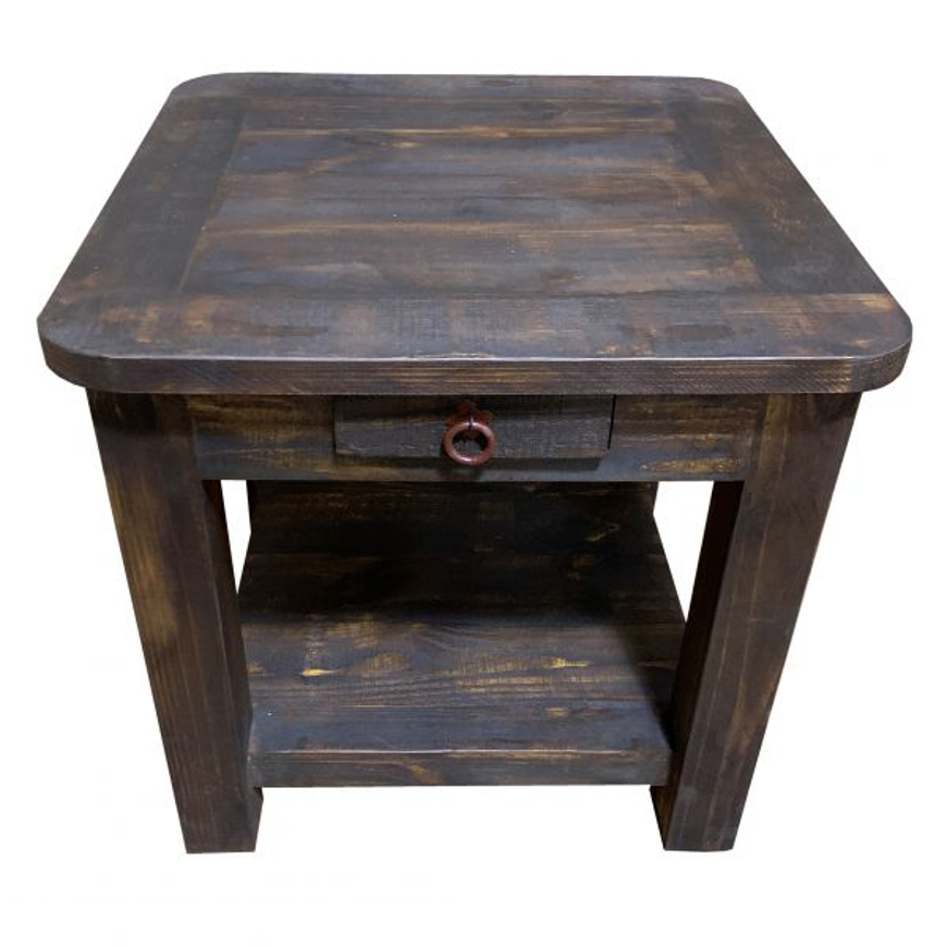 Picture of RUSTIC END TABLE - TE257