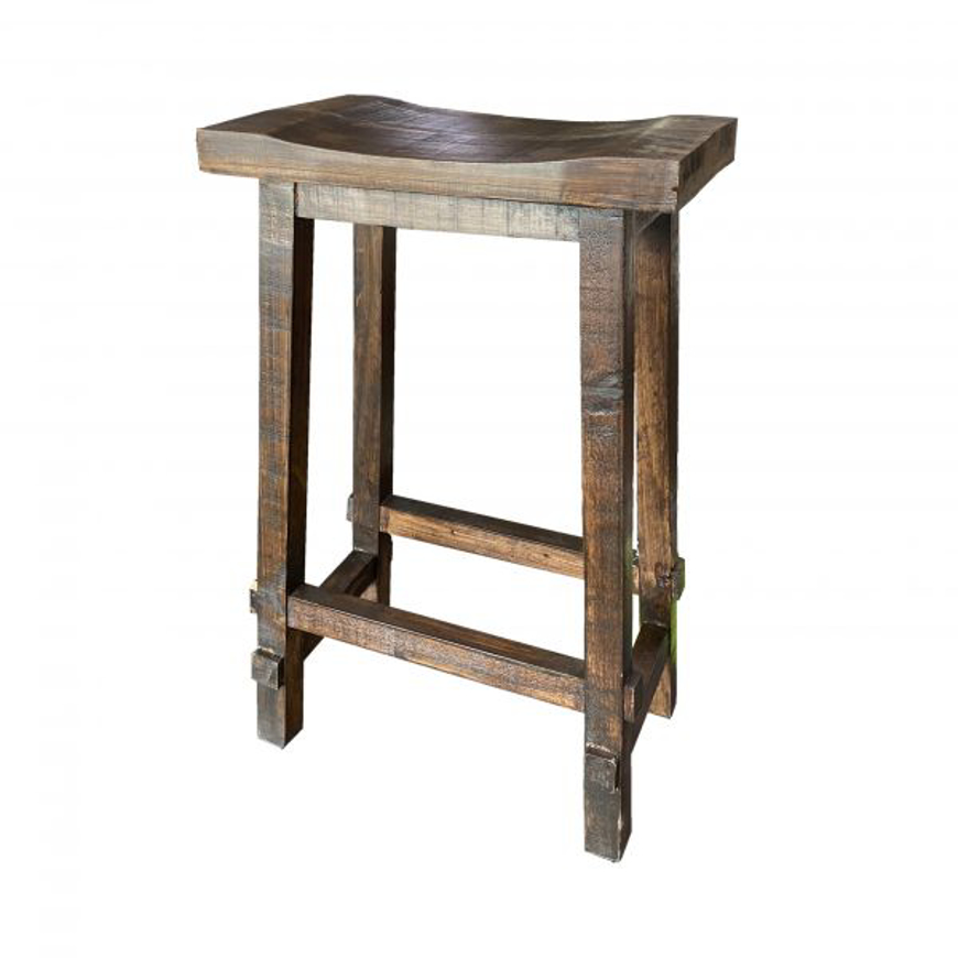 Picture of RUSTIC BARSTOOL