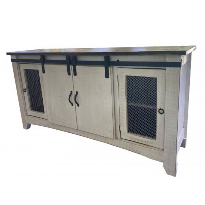 Picture of RUSTIC BARN DOOR CONSOLE - MD585