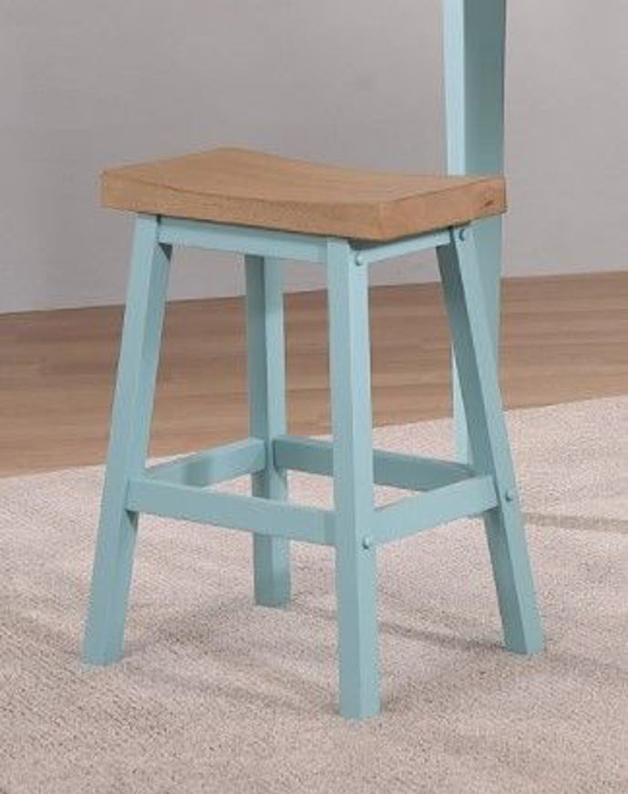 Picture of 24 in H SADDLE BARSTOOL