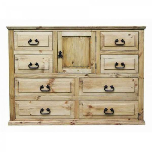 Picture of RUSTIC 1 DOOR MANSION ECONO DRESSER - MD28