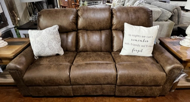 Picture of Double Reclining Sofa W/ Nails