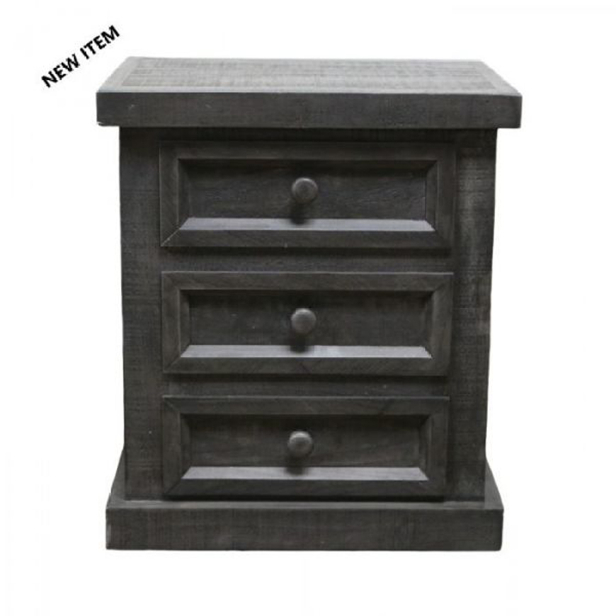 Picture of RUSTIC HIGH COTTON DOUBLE X NIGHTSTAND - MD1335