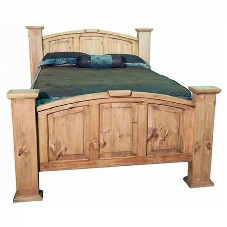 Picture of RUSTIC QUEEN MANSION BED - MD691
