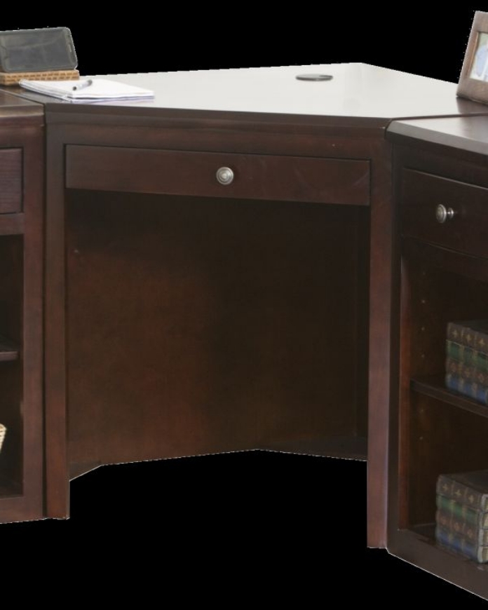 Picture of Poplar Corner Desk Pedestal