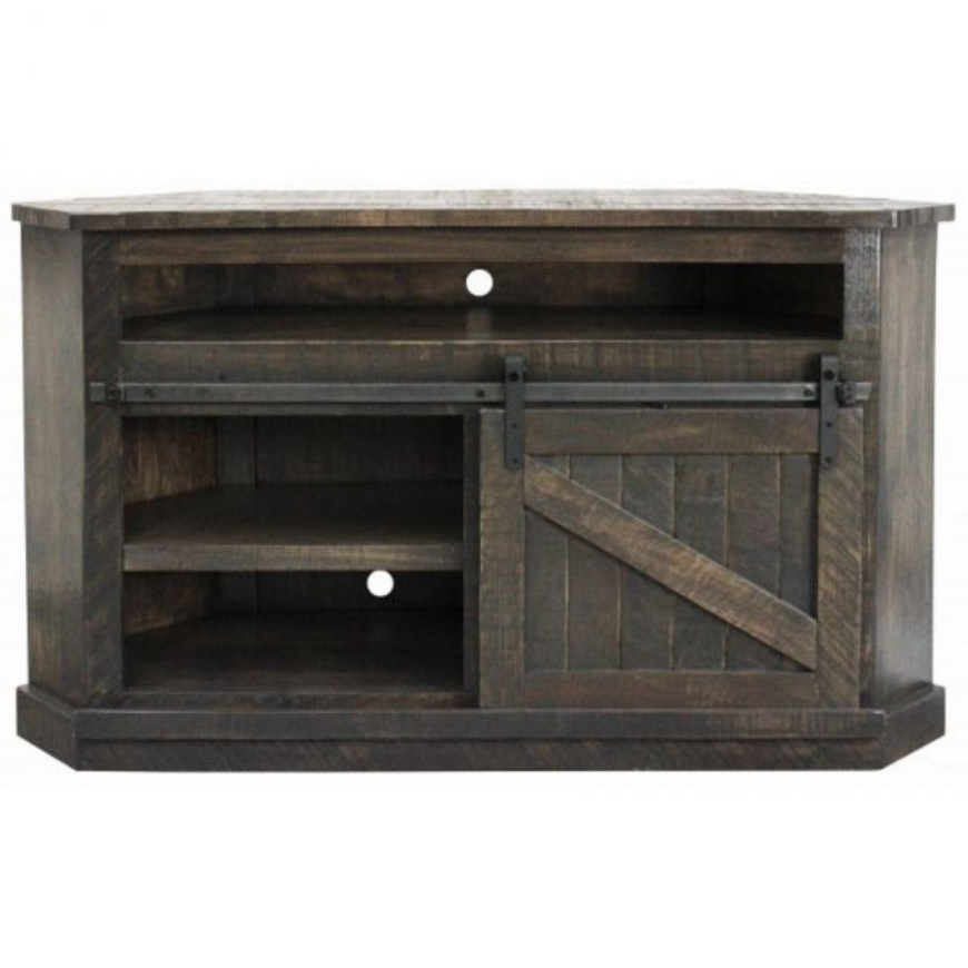 Picture of Rustic Corner TV Stand
