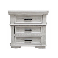 Picture of SAM NIGHTSTAND NERO WHITE