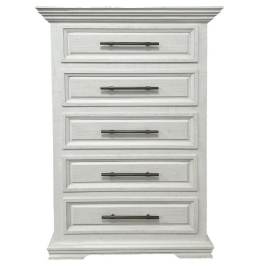 Picture of COLISEO CHEST FR WHITE/GOLD