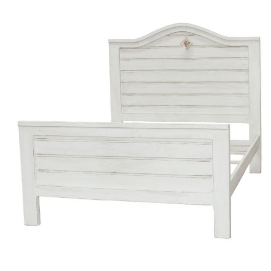 Picture of FROST WHITE Q CURVED RANCH BED