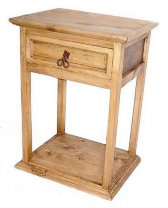 Picture of RUSTIC BUDGET TALL NIGHTSTAND - MD72