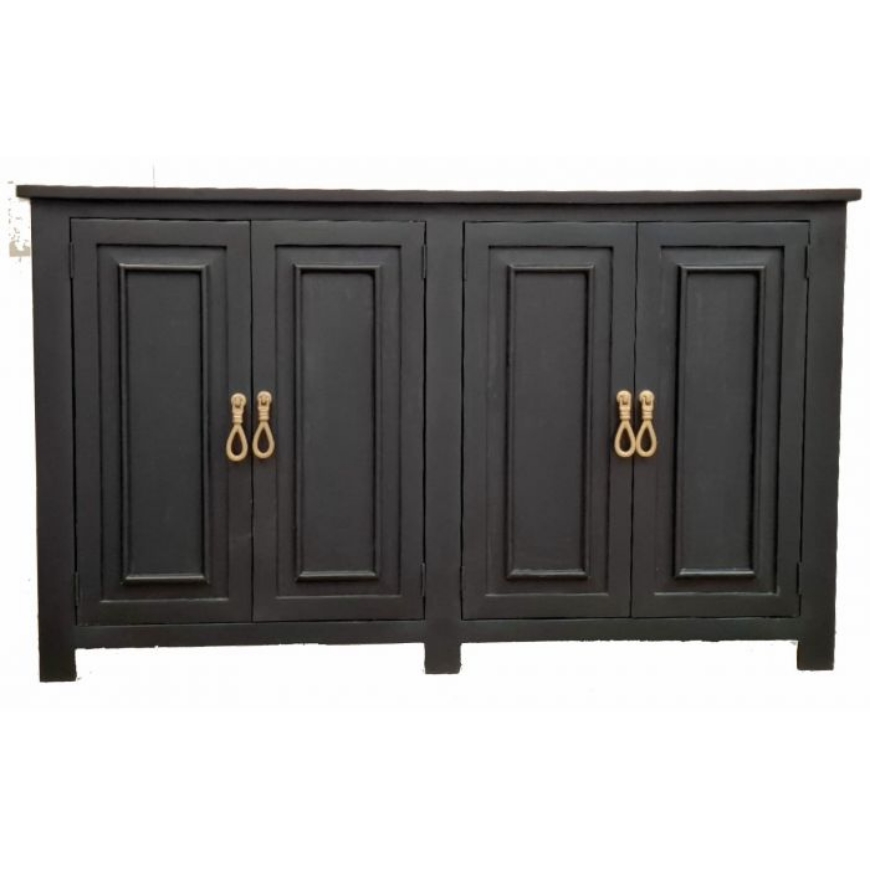 Picture of BLACK 4 DOOR MEDIA CONSOLE