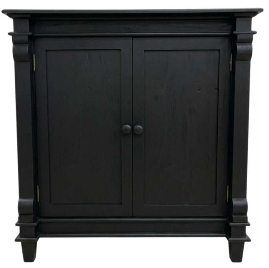 Picture of 2 DOOR DISTRESSBLACK BUFFET