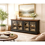 Picture of BLACK 4 GLASS DR BUFFET