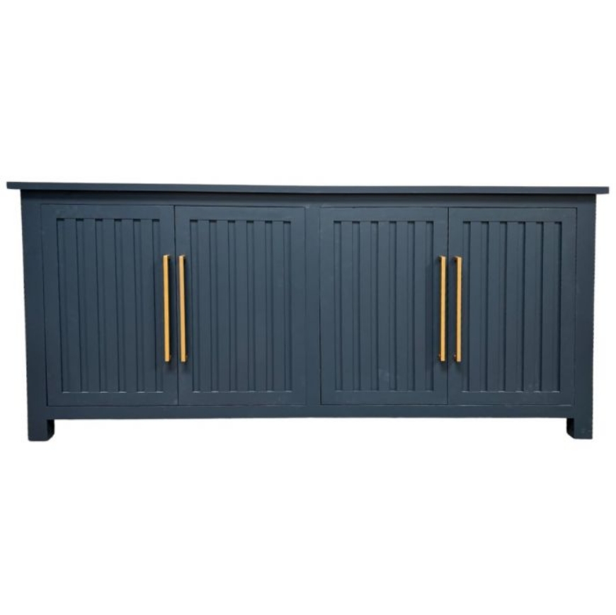 Picture of 6' TEAL 4 DR CONSOLE