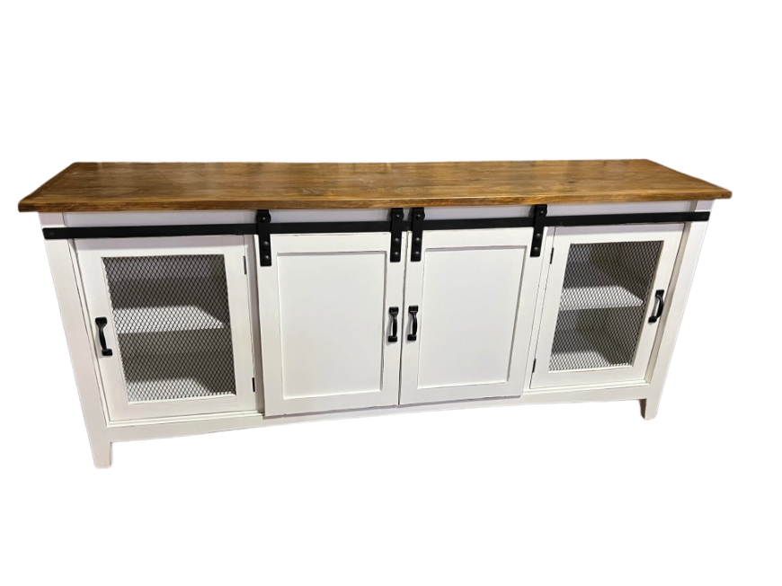 Picture of 80" TV STAND MESH DOOR