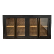 Picture of BLACK CONSOLE WITH GLASS