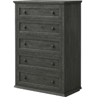 Picture of RUSTIC CHARCOAL 5 DRAWER CHEST - MD266