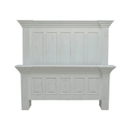 Picture of COLISEO KING BED FROSTED WHITE