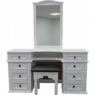 Picture of FROST WHITE JEWELRY VANITY W/M