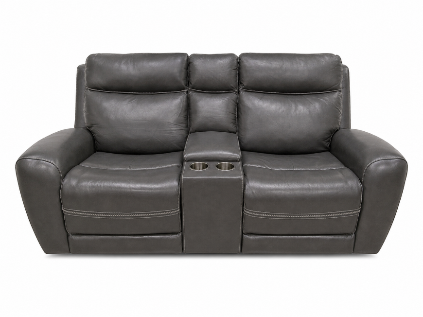 Picture of HUNTER CONSOLE LOVESEAT - GRAY