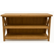 Picture of NATURAL X CONSOLE W/SHELF