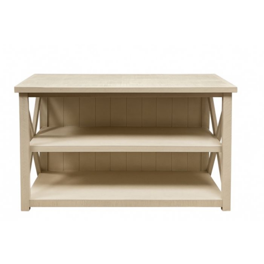 Picture of F WHITE X CONSOLE W/SHELF