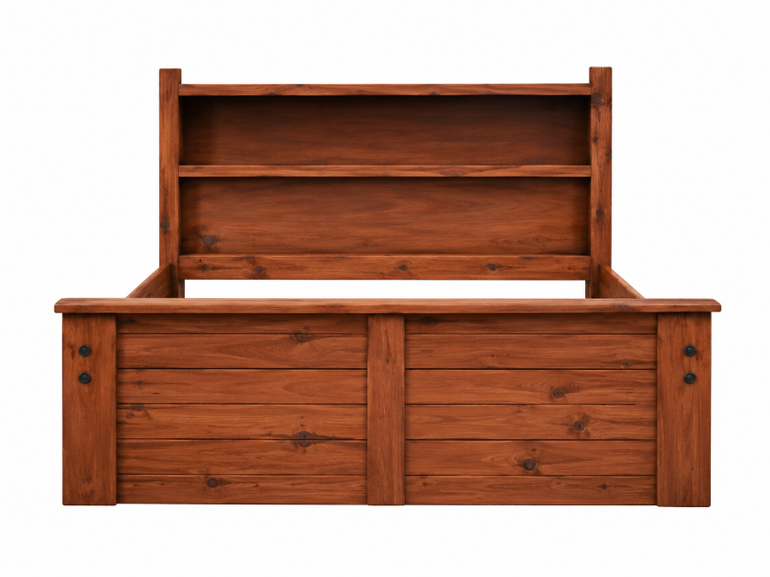 Picture of Twin Bookcase Mates Bed