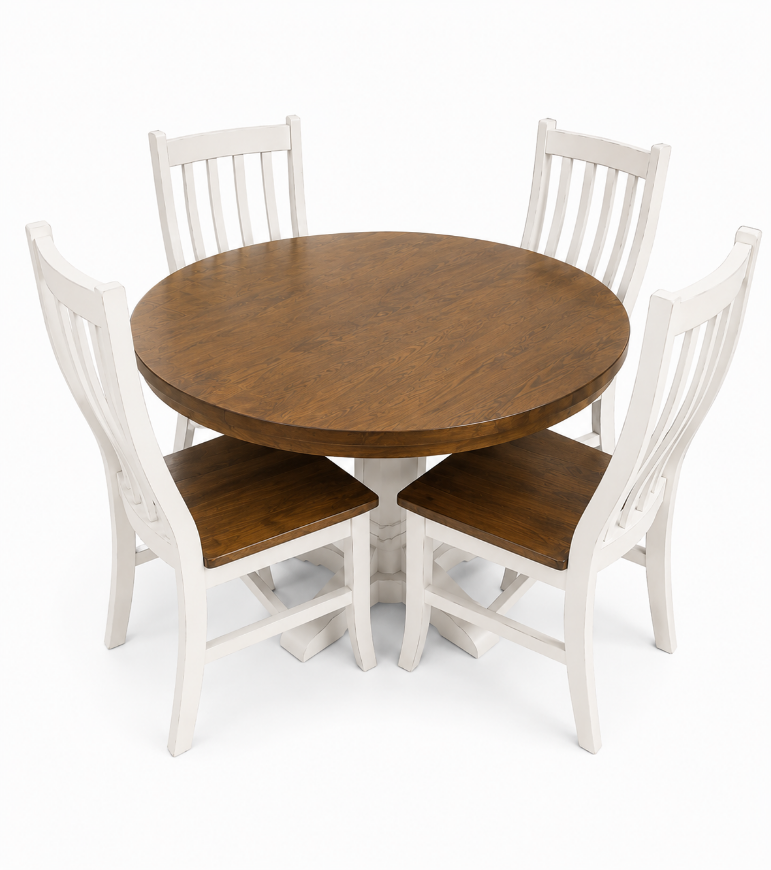 Picture of 47" ROUND TABLE & 4 CHAIRS